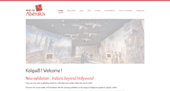 Desktop Screenshot of museedesabenakis.ca